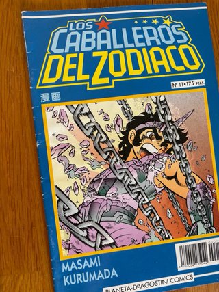 Lote comics Caballeros del Zodiaco