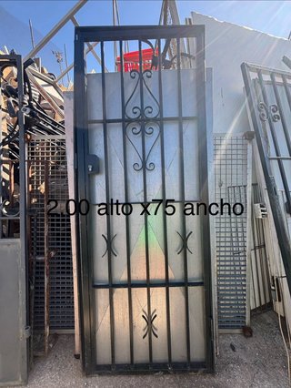 Puerta reja de seguridad