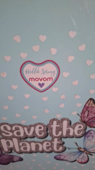 Maleta infantil dibujo mariposas Movom