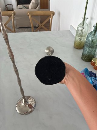 Candelabros de plata