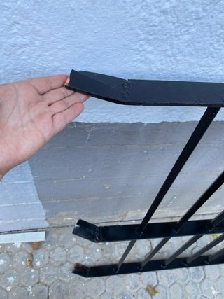 Reja de hierro forjado