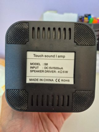 Altavoz Bluetooth Blanco y negro