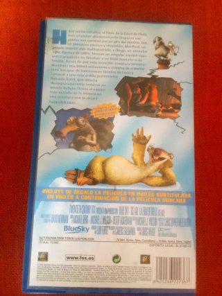 Ice Age: La Edad de Hielo VHS