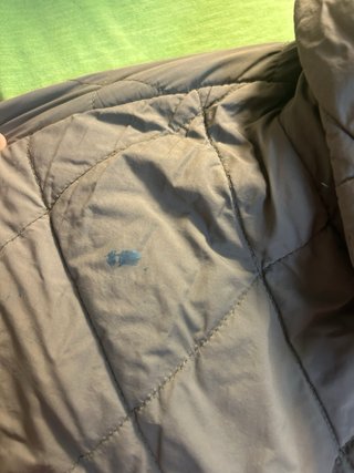 Chaquetón acolchado verde Mango