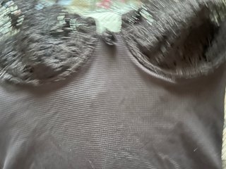 Body vintage pizzo marrone