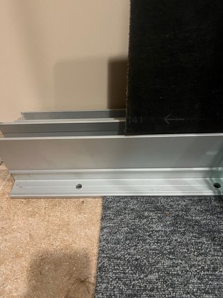 Cristal laminado 10+10 1057x1200 perfiles aluminio