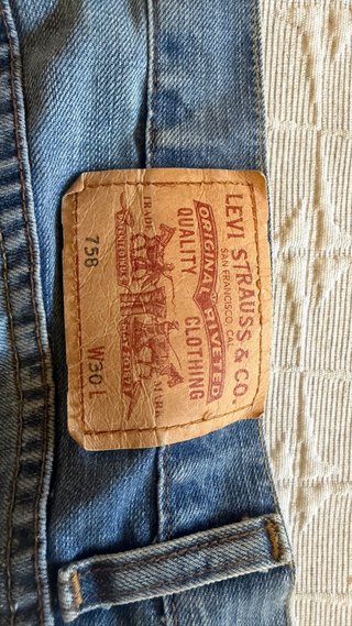 Levi's 758 Vintage Bermuda Jeans Uomo W30