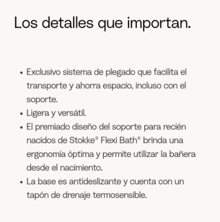 Bañera Stokke Flexi Bath Plegable