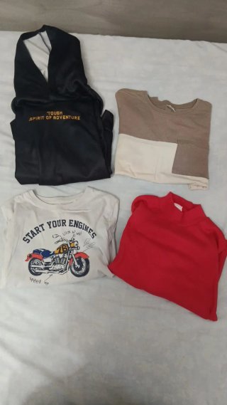 Pack 4 Camisetas Niños