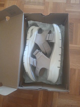 Sandalias Skechers Arch Fit Talla 37 Beige