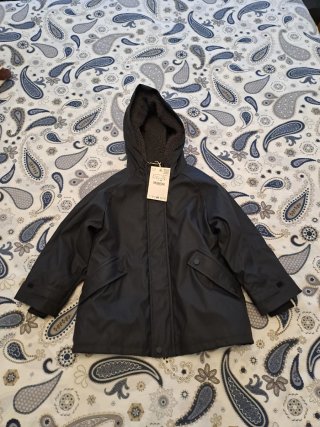 Abrigo niño Zara forro polar