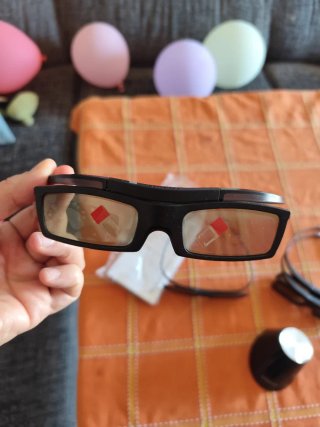 4 Gafas 3D Samsung.