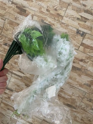 Lote flores y plantas decorativas artificiales