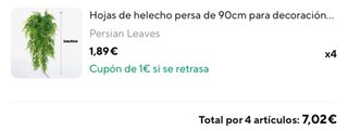 Lote flores y plantas decorativas artificiales
