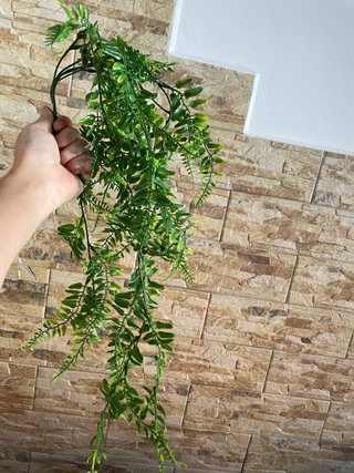Lote flores y plantas decorativas artificiales