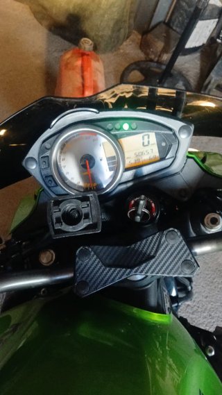 Kawasaki Z750 Naked Verde/Negra