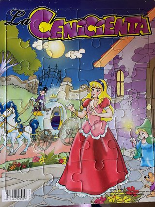 Puzzles La Cenicienta y blancanieves para niños