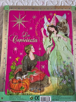 Puzzles La Cenicienta y blancanieves para niños