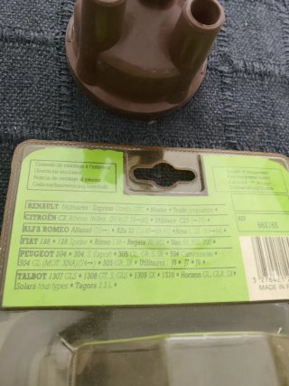 Tapa Distribuidor Coche Dalco 662165