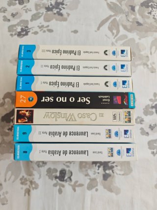 Lote 7 Películas VHS - Buen estado