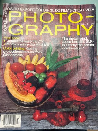 Revista antigua año 1977