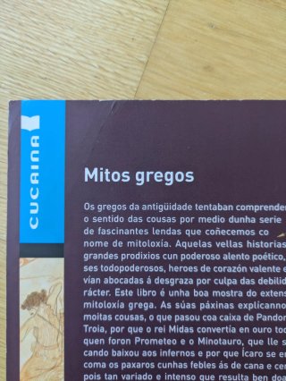 Lote de libros en gallego