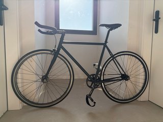 Bicicleta Fixie Negra