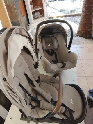 Pack Carro Bebé Joie Silla + Capazo + Grupo 0