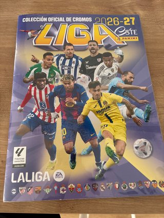 Colección Cromos Liga 2026-27 Panini