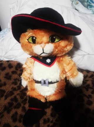 Peluche Gato con Botas