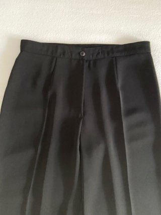 Pantalón palazzo negro mujer T/44