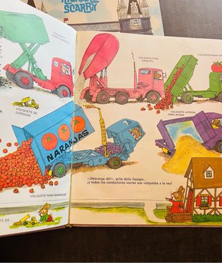 Lote de los libros vintage de Richard Scarry