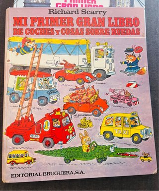 Lote de los libros vintage de Richard Scarry