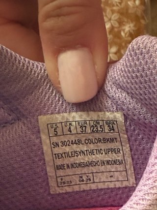 Deportivas Skechers Niña Negra y lila