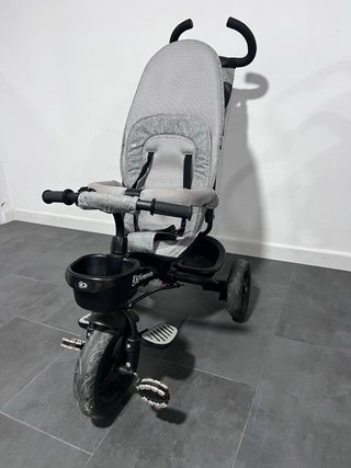 Triciclo Silla Paseo Kinderkraft Gris