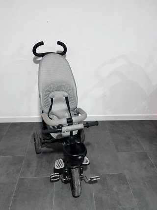 Triciclo Silla Paseo Kinderkraft Gris