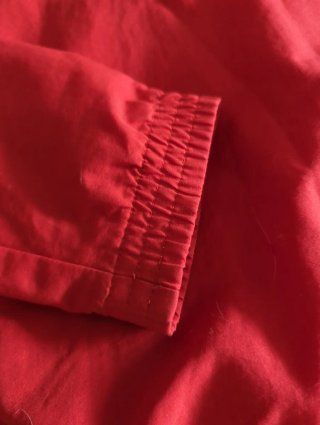Cortavientos Adidas Rojo y Negro