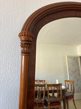 Espejo antiguo madera maciza