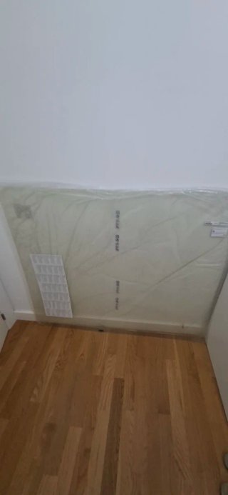 Protector suelo silla oficina/comedor 1x1.20m
