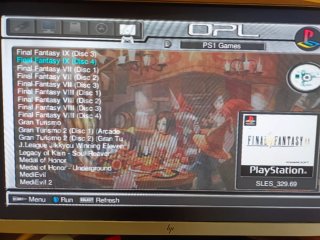 Console PS2 Fat + HDD 160GB Nero