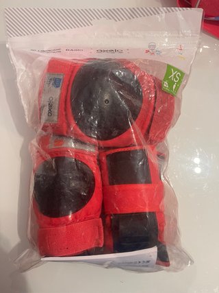 Protecciones Oxelo Patinaje Talla XS