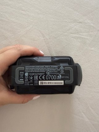 Altavoz Philips Mini Negro + Cable Carga