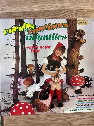 Lote Vinilos Infantiles Heidi Cuentos Canciones