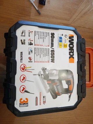 Caladora Worx 90mm 650W Casi Nueva