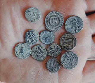 Lote 11 Monedas Romanas Antiguas