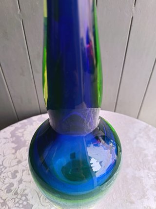 Vaso Murano Sommerso Vetro Anni '50