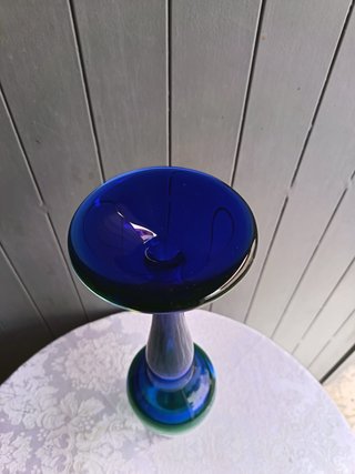 Vaso Murano Sommerso Vetro Anni '50