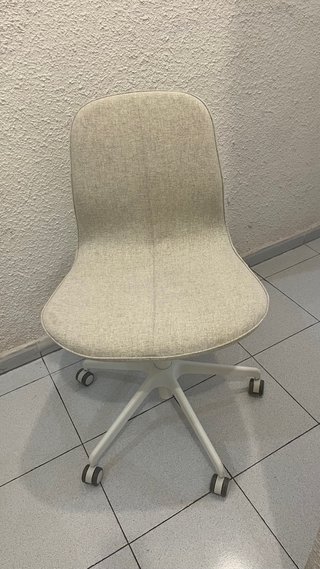Silla Escritorio Ikea LÅNGFJÄLL Beige/Gris