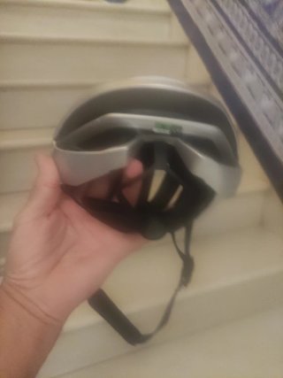 Casco ciclismo Met Trenta blanco