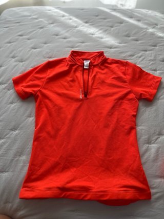 Conjunto ciclismo Btwin naranja